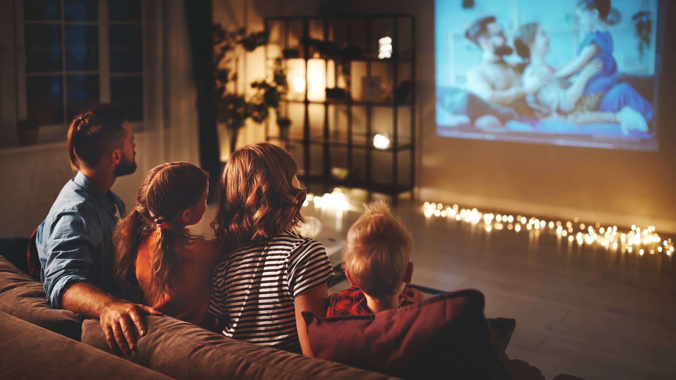 Picture of people watching TV